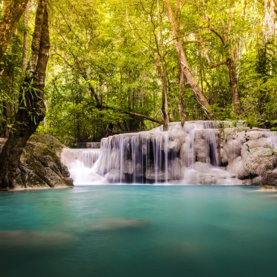 402 x 402 Erawan Falls Kanchanaburi Thailand