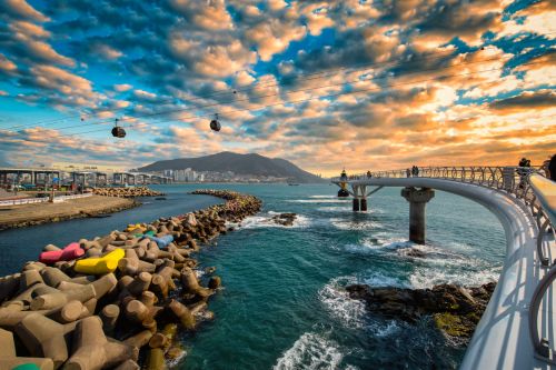 500 x 333 Songdo Skywalk , Busan