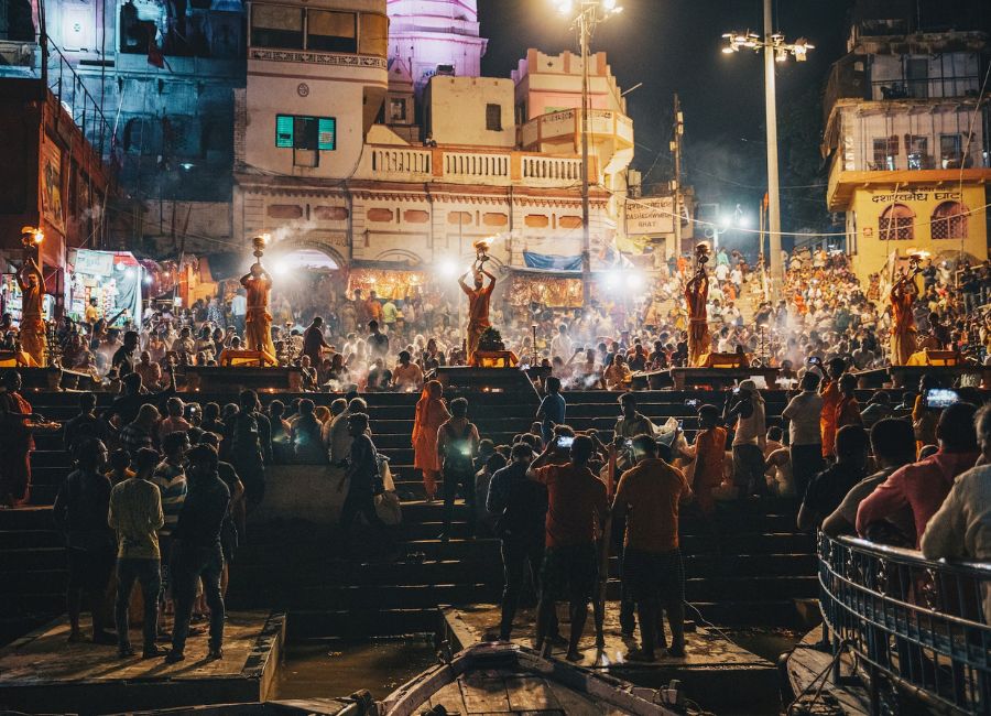 Aarti Ceremony, Varanasi, India