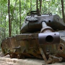 Abandoned tank near the Cu Chi Tunnels near Ho Chi Minh City Listing