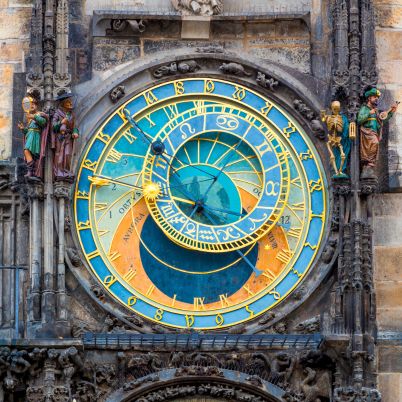 Astronomical Clock in Prague, Czechia