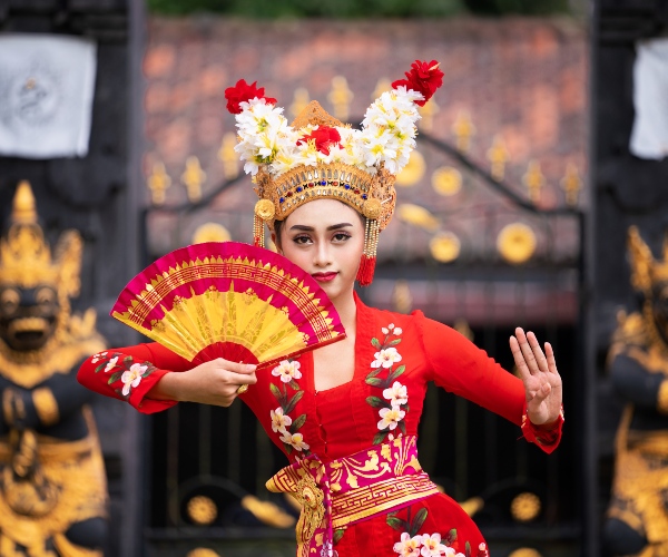 Balinese dancer Ubud Bali