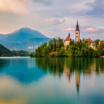 Bled Island in Lake Bled Slovenia 2