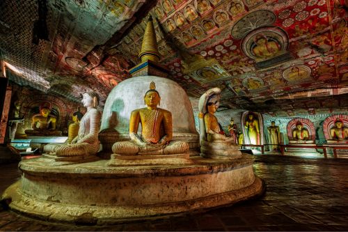 Dambulla Cave Sri Lanka