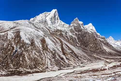 Everest region glacier