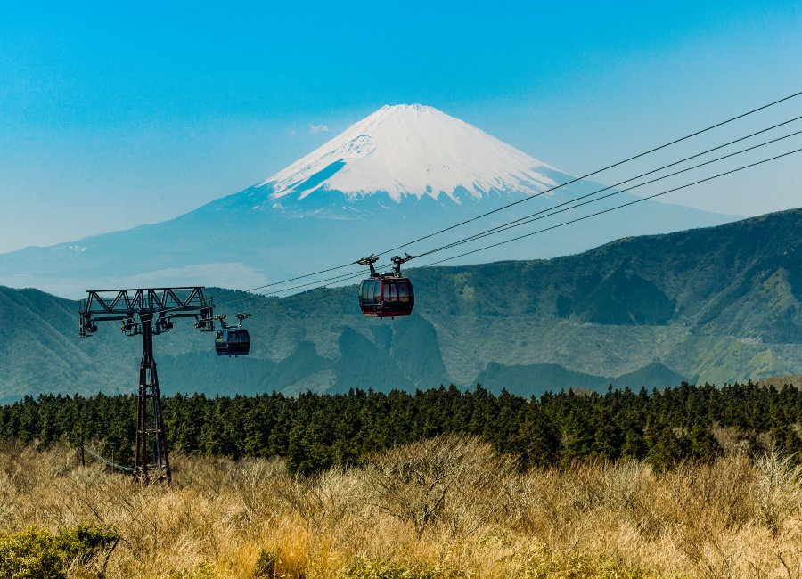 Fuji Hakone cable car ropeway