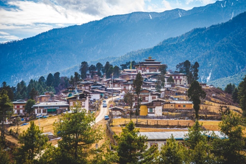 Gangtey village