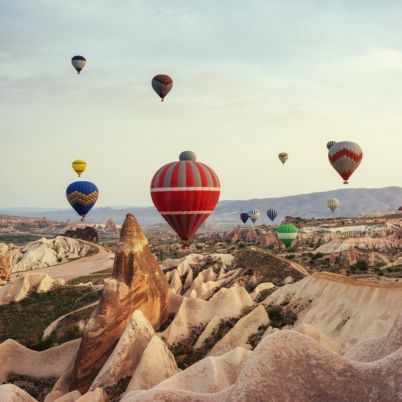 Hot Air Balloons, Cappadocia, Turkey