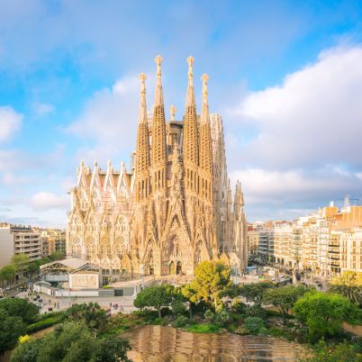 La Sagrada Familia, Barcelona, Spain