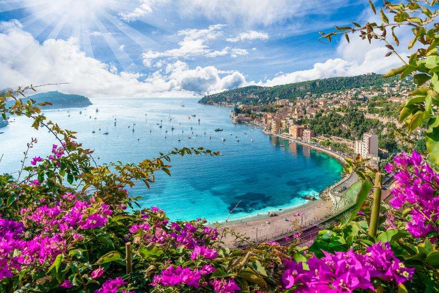 Medieval town Villefranche sur Mer France