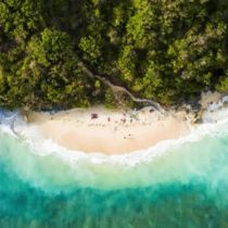 Melasti beach from above Bali Listing