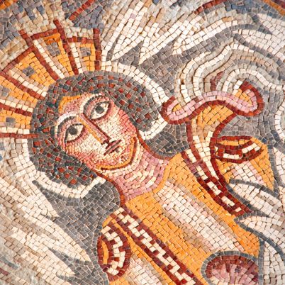 Mosaic, Madaba, Jordan