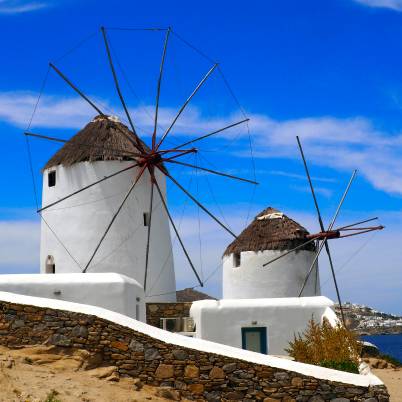 Mykonos Windmills 402x402