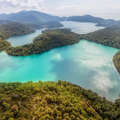 National park on Mljet island