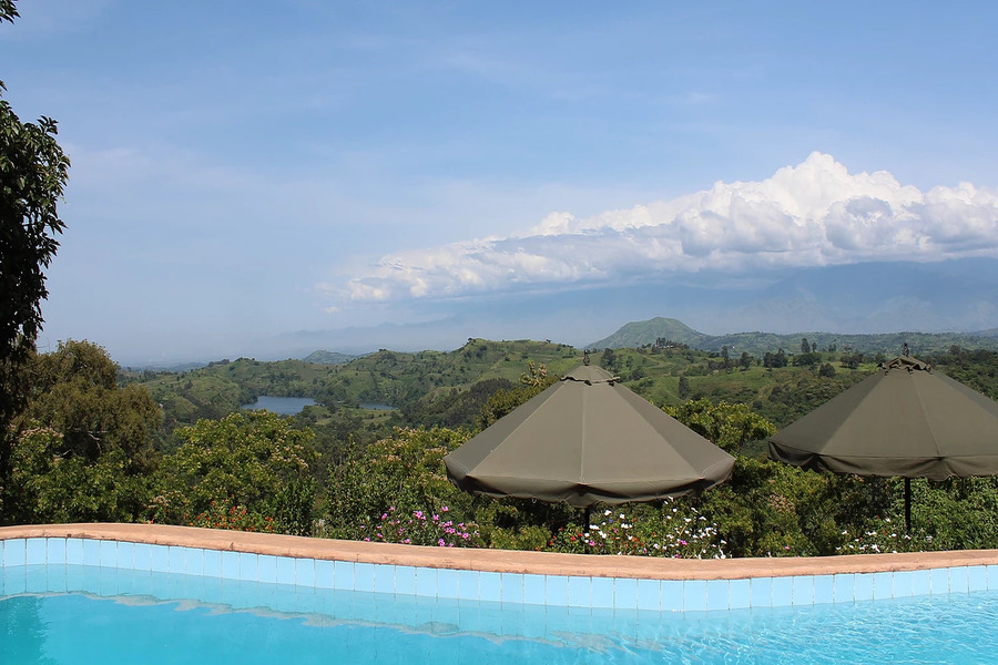 Ndali Lodge View Towards The Rwenzori Mountains 1