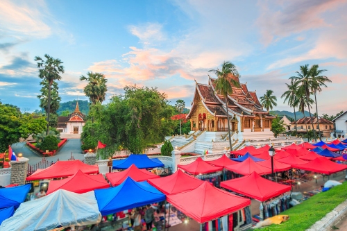 Night market Luang Prabang