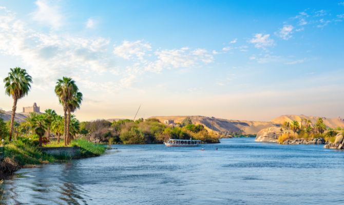 Nile River, Aswan, Egypt