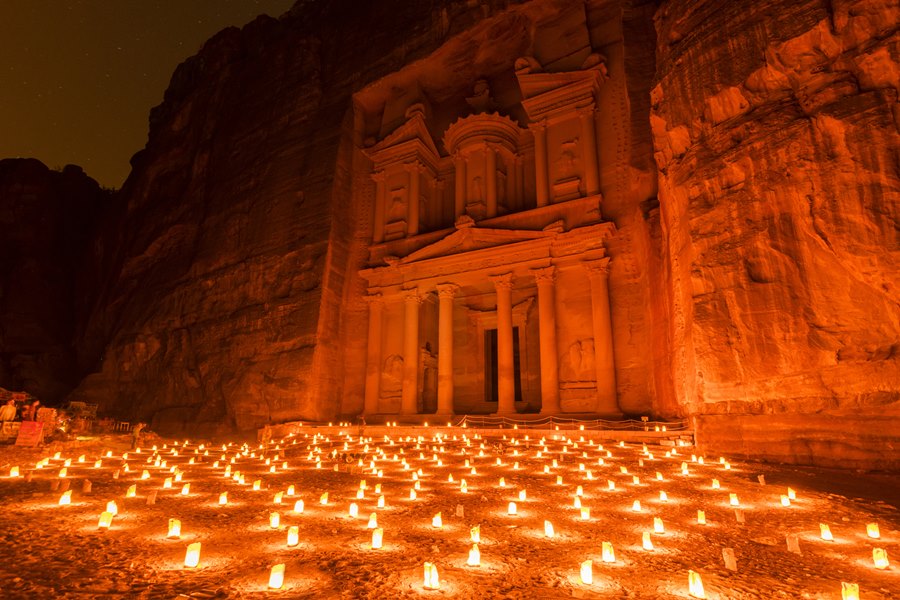 Petra at night 1