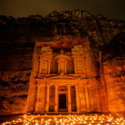 Petra at Night, Jordan