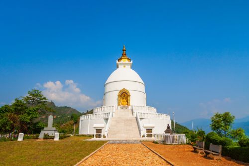 Pokhara peace pagoda