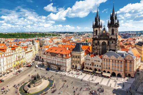 Prague Old Town Square Czechia