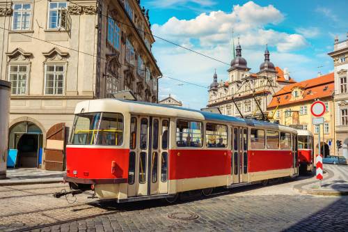 Prague Tram Czechia