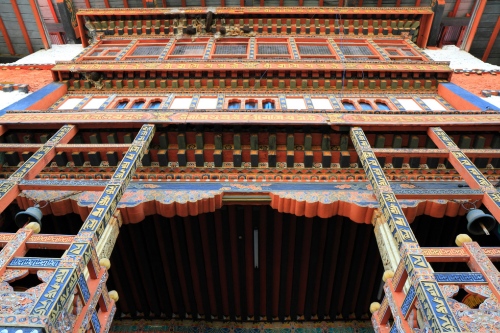 Punakha dzong inside