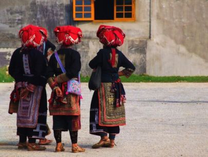 Red Dao Villagers Ha Giang Province Vietnam Listing Box