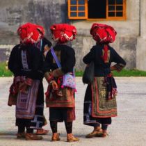 Red Dao Villagers Ha Giang Province Vietnam Listing