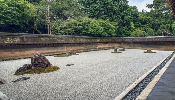 Ryoanji Zen Garden Kyoto