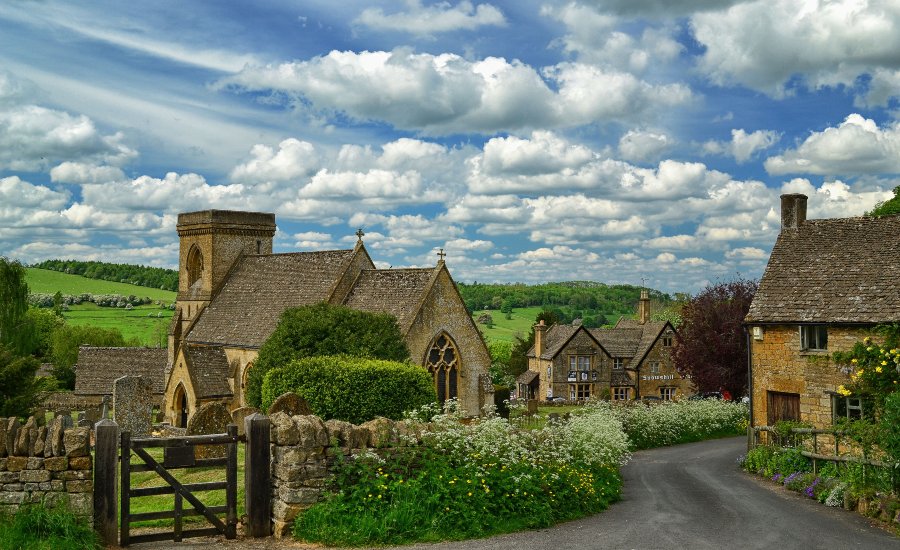 Snowshill church Cotswolds