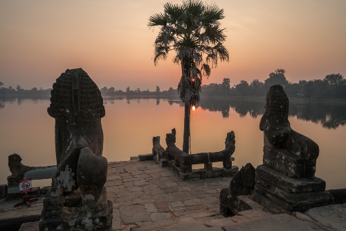 Srah Srang sunrise Angkor Siem Reap