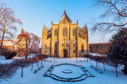 St Barbara's Church, Kutna Hora, Czechia