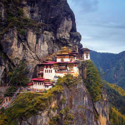 Tiger's Nest Temple, Taktsang Palphug Monastery, Paro, Bhutan