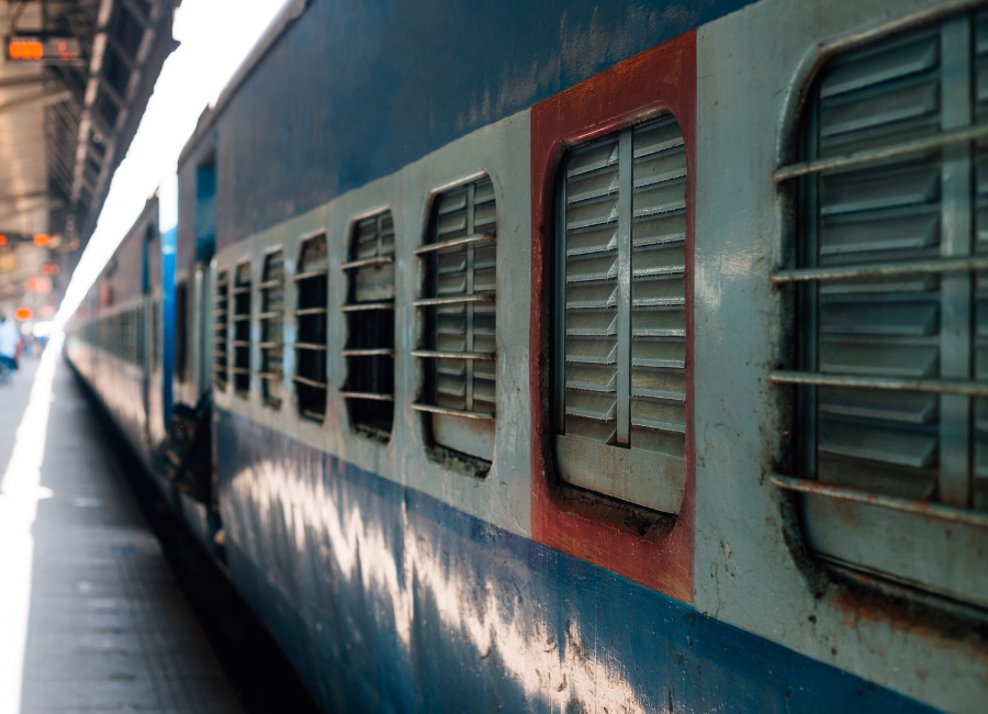 Train travel in India