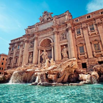 Trevi fountain 402x402