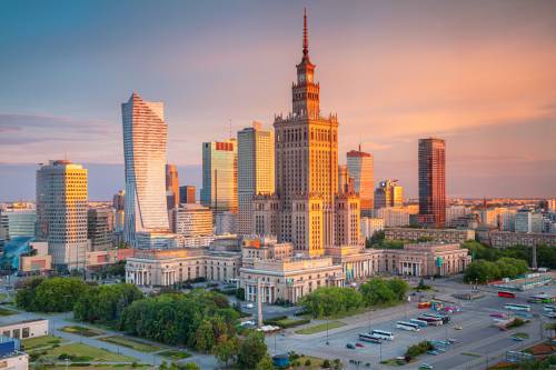 Warsaw evening