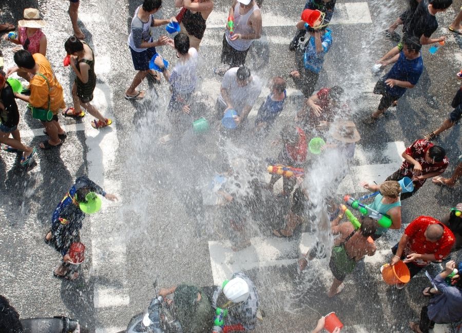 When to visit Apr Jun Songkran festival Bangkok