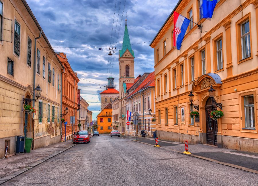 Zagreb Upper Town Croatia